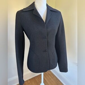 Ralph Lauren Collection Charcoal Wool Blazer size 6